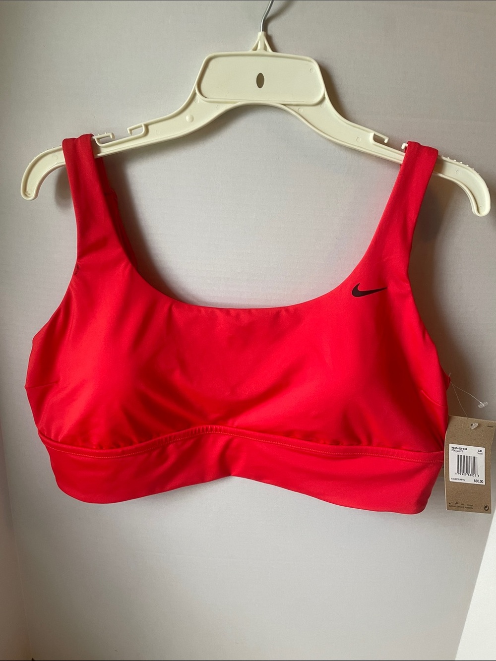 Nike Women's XXL Bright Red Swim Top NWT